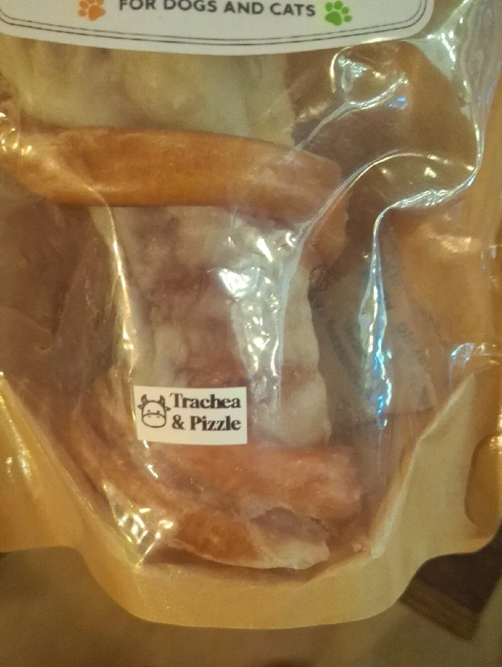 Single Ingredient Pet Snacks - Trachea Wrapped With PIZZLE